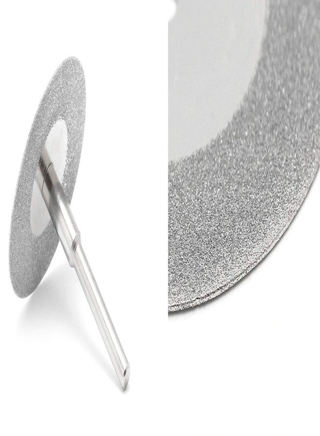 DIY Crafts Pack of 5 Pcs., Silver Colour Multi Utility, 16mm Diamonte Cutting Discs Drill Bit Shank for Rotary Tool Blad(Pack of 5 Pcs., Silver Colour Multi Utility) - Image 5